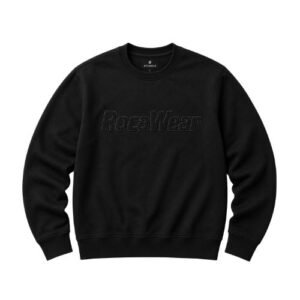 Rocawear Black Sweatshirt displaying a sleek black finish with a contemporary casual silhouette