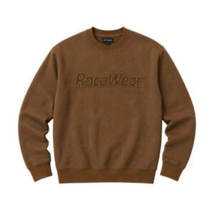 Rocawear Brown Sweatshirt showcasing a warm earthy color with a modern relaxed fit