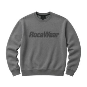 Rocawear Charcoal Gray Sweatshirt featuring a sleek dark gray tone and casual streetwear style
