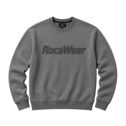 Rocawear Charcoal Gray Sweatshirt Rocawear Charcoal Gray Sweatshirt featuring a sleek dark gray tone and casual streetwear style