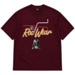 Rocawear Maroon T-Shirt featuring a rich maroon shade and polished casual streetwear design