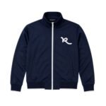Rocawear Navy Blue Full Zip Jacket showing a sleek navy color and full-zip front