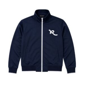 Rocawear Navy Blue Full Zip Jacket showing a sleek navy color and full-zip front