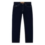 Rocawear Navy Blue Jeans front view featuring rich navy denim and modern casual styling