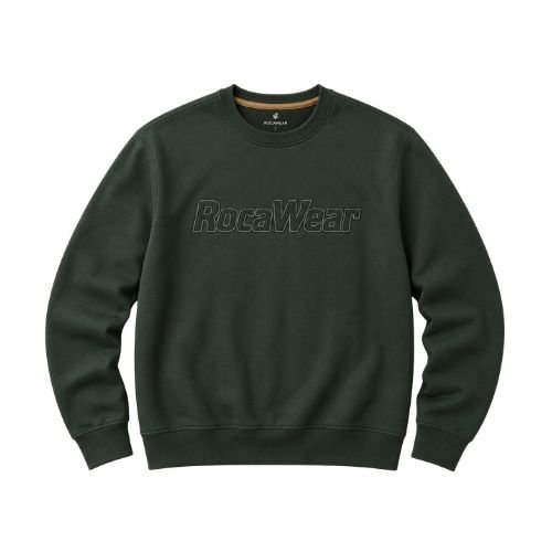Rocawear Olive Green Sweatshirt Rocawear Olive Green Sweatshirt featuring an earthy olive shade and relaxed everyday appeal